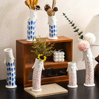 Lovely Cartoon Figures Ceramic Vase