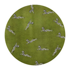 Plush Round Leopard Pattern Area Rug – Soft Thickened Floor Mat for Bedroom or Living Room