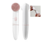 Skinvora 2-in-1 Facial Cleansing Device Silicone | Deep Cleansing & Massage | Waterproof & Skin-Friendly | 15.8 × 4.7 × 2.7 cm
