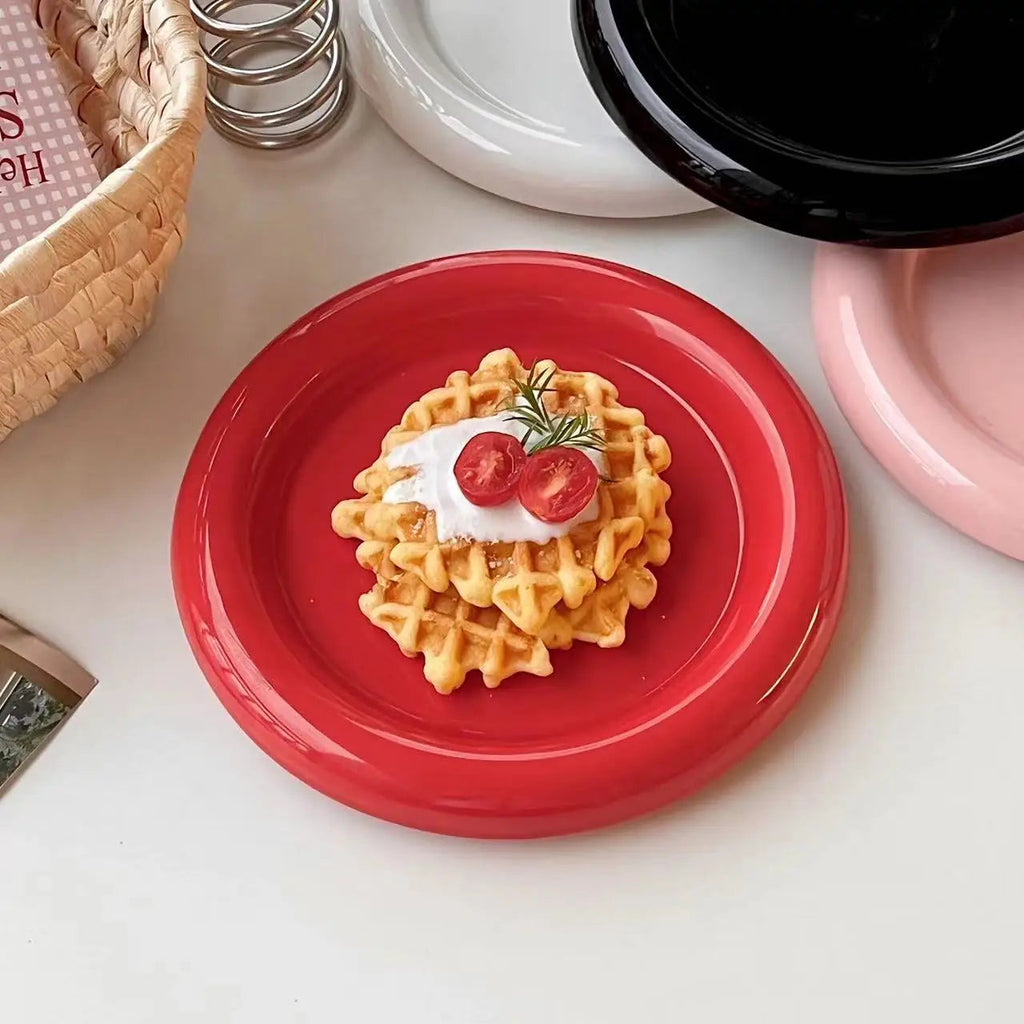 NordicChef Round Ceramic Plate