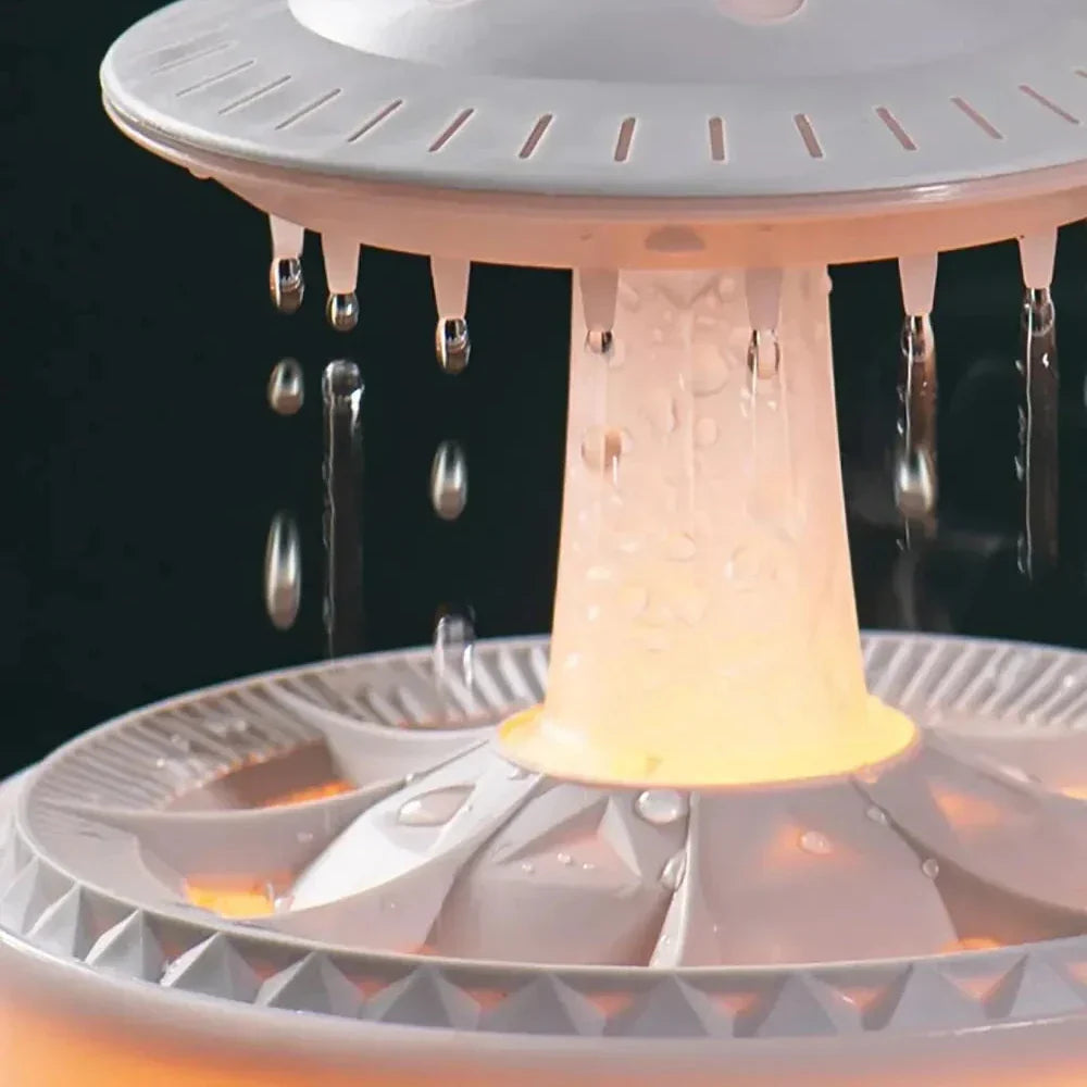 UFO Air Humidifier | Ultrasonic Aromatherapy Diffuser with Remote Control - Grosven