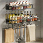 KitchenStyle – Elegant Wall Shelf for an Organized Kitchen