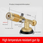 FlameMaster 1300 | Multifunctional Gas Burner | Adjustable Flame up to 1300°C | Compact & Ergonomic