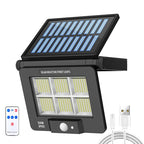 EcoBright SolarWall Light | Efficient & Weatherproof | 6000K Cool White Light | For Outdoor Walls & Gardens