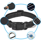 Reflective Comfort Collar for Dogs – Soft, Adjustable, and Breathable