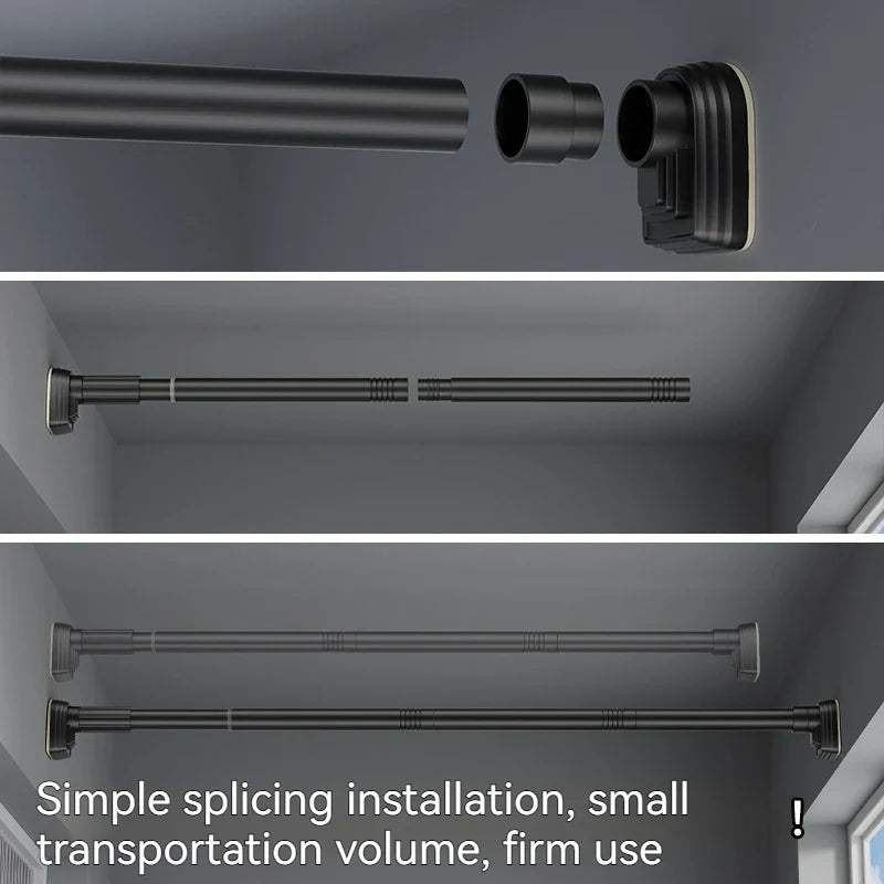 Drill-Free Telescopic Hanger Rod