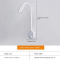 Versatile LED Wall Lamp: Modern, Flexible, Perfect for Reading in Bed
