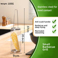 BBQFlare ProGrid Basket | Directly over Charcoal | Stainless Steel & Ergonomic Handle | Dishwasher Safe