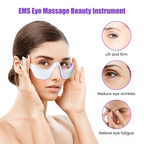 Under Eye Red Light Therapy Massager Glasses Microcurrent Eye Device for Dark Circles and Puffiness