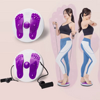 Portable Magnetic Waist Twisting Disc for Core Strength and Balance Training