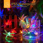 Solithia Dragonfly Light String | Solar | 8 Modes | IP65 Weatherproof | 5m 20 LEDs