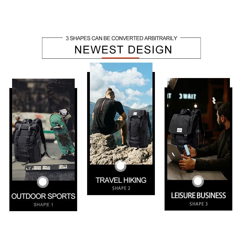 Versatile 3-in-1 backpack for business, everyday life & traveling
