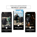 Versatile 3-in-1 backpack for business, everyday life & traveling