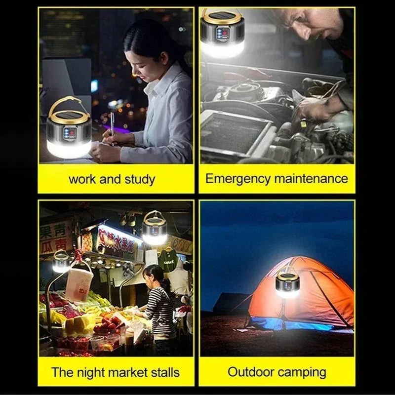 Solar Energy Camping Lamp – Reliable Emergency Lighting
