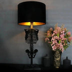 Skull Table Lamp Skeleton Horror 3D Statue Creative Party Ornament Prop Halloween Decoration Atmosphere Lamp Night Light