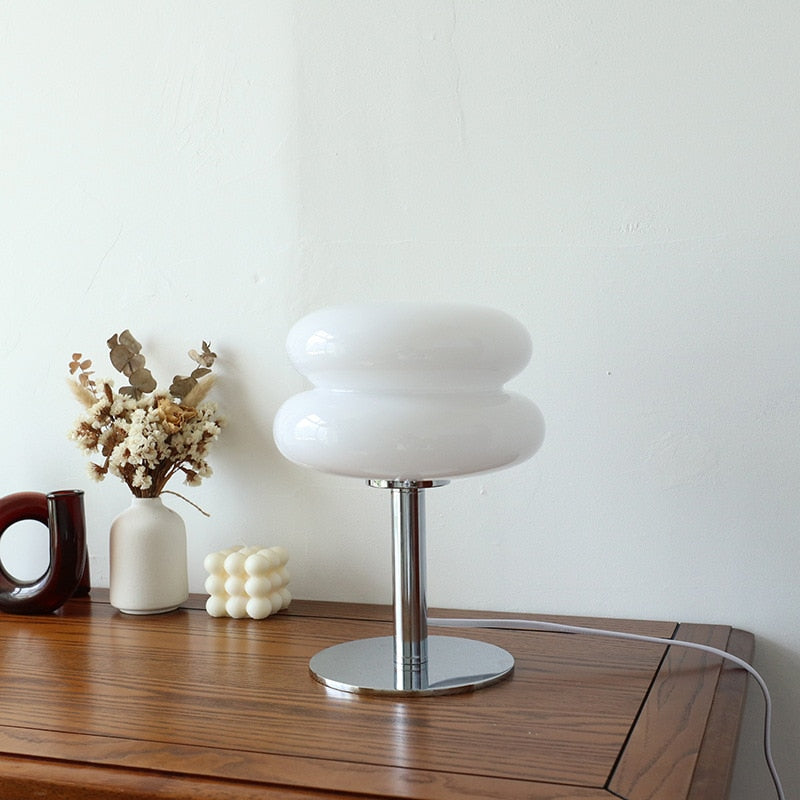 Macaron Glass Retro-Modern Dimming Lamp