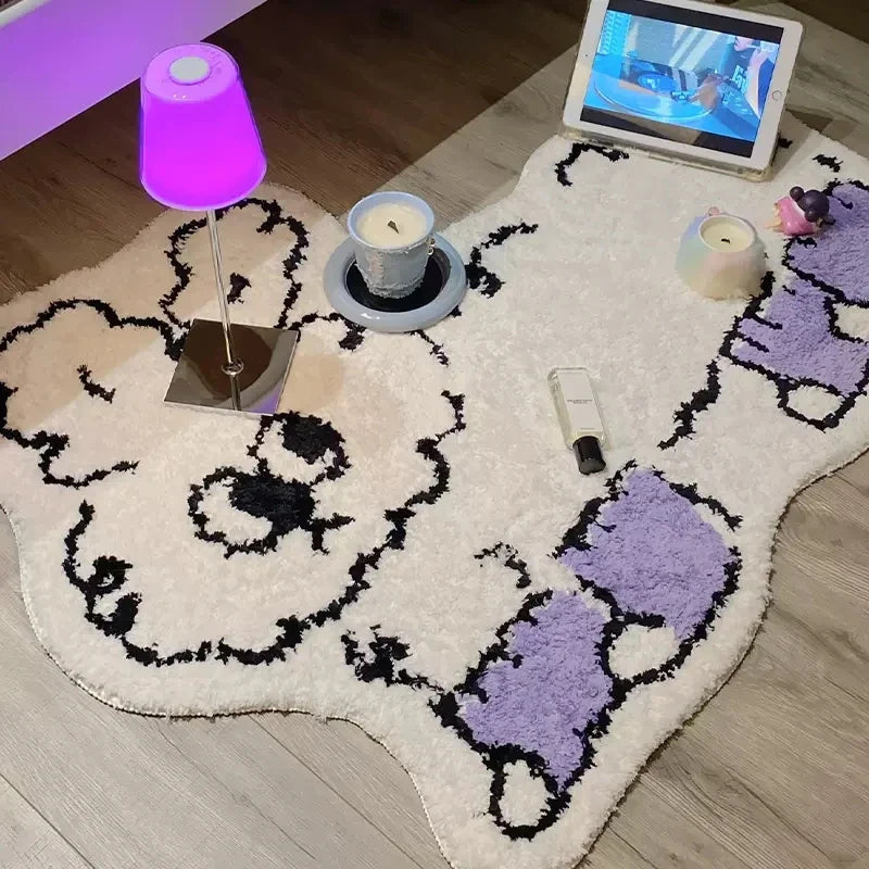 Angry Rabbit Rug