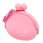 Treatico Silicone Snack Bag for Dogs | With Clip & Velcro | For Training, Walking & Traveling | 9 × 9.5 cm