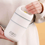 LunchBuddy Premium Lunch Box | Leak-Proof & Sustainable | Bento Box with Compartments | Ideal for Work & School