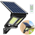 HelionGuard ProLight 12000 Solar-LED Spotlight with Remote Control | Motion Sensor up to 30 m | 3000 lm | IP65 | For Garden, Garage & Yard Lighting