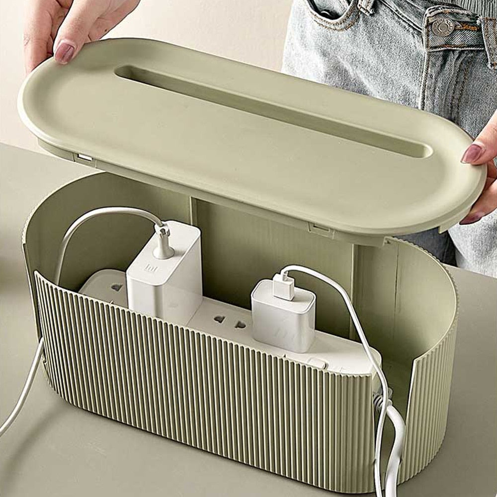 Design Storage Box | Organizer for cables, adapters, and power strips