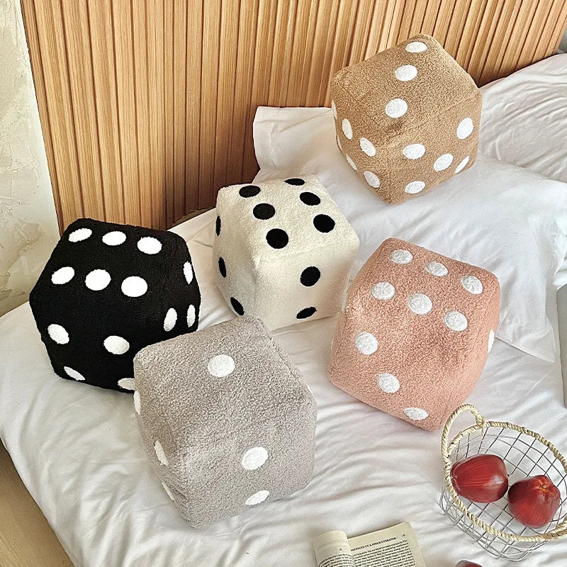 Dice Plush Cushion