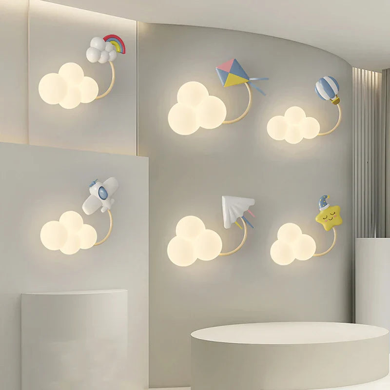 CartoonAirplane Light – Playful Wall Lamp for the Children's Room