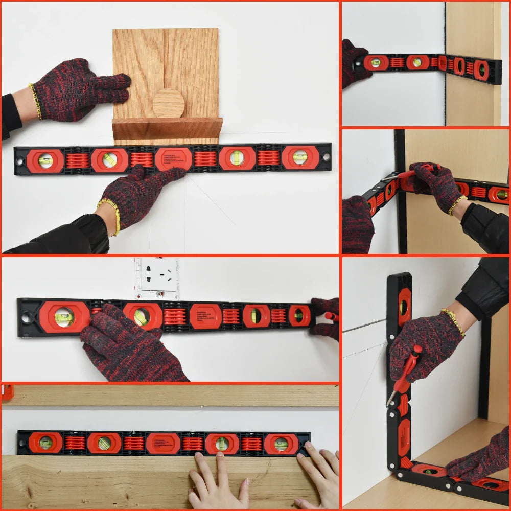 Magnetic Foldable Level Ruler