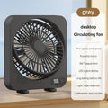 AeroLino USB Desk Fan | 5-Level Digital Display | Portable & Quiet | For Office, School & Home