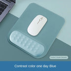 Palmira Mouse Pad | Ergonomic & Stylish | Memory Foam Comfort | Non-Slip & Decorative