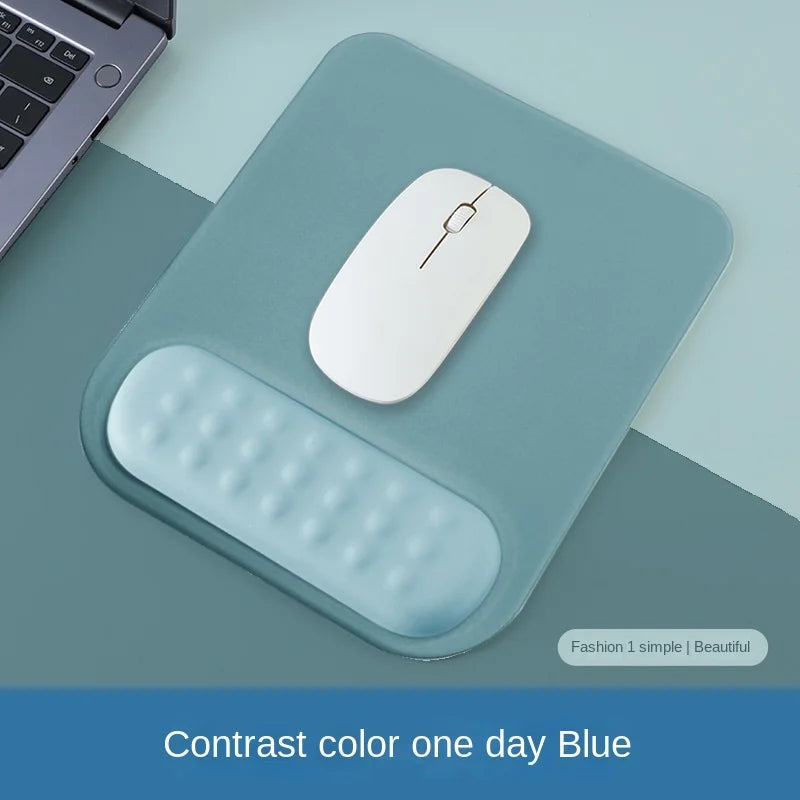 Palmira Mouse Pad | Ergonomic & Stylish | Memory Foam Comfort | Non-Slip & Decorative