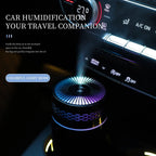 250ML Portable Car Humidifier - USB LED Essential Oil Diffuser