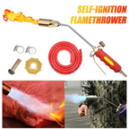 Advanced Propane Weed Torch with Ergonomic Handle and Precise Flame Control