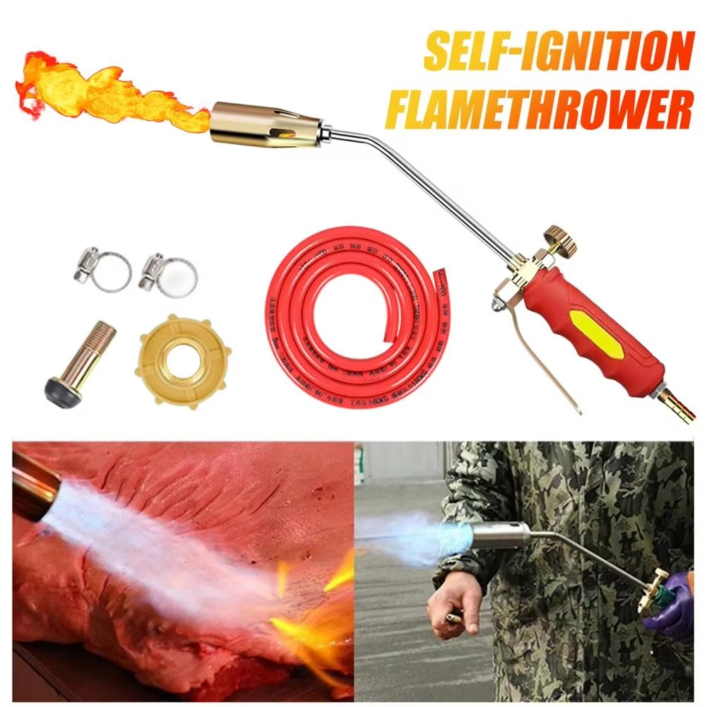 Advanced Propane Weed Torch with Ergonomic Handle and Precise Flame Control