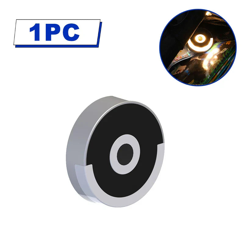 Compact Circular Touch LED Portable Night Lamp
