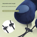 Neckiva Neck Pillow | Ergonomic & Ultra-light | Micro-Velours | Portable with Bag