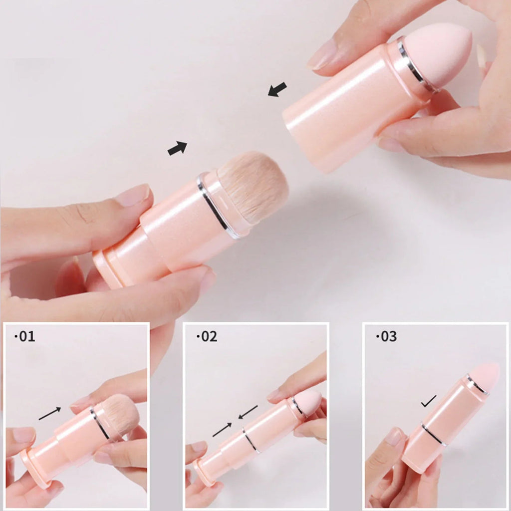 8Pcs Portable Makeup Brushes Set