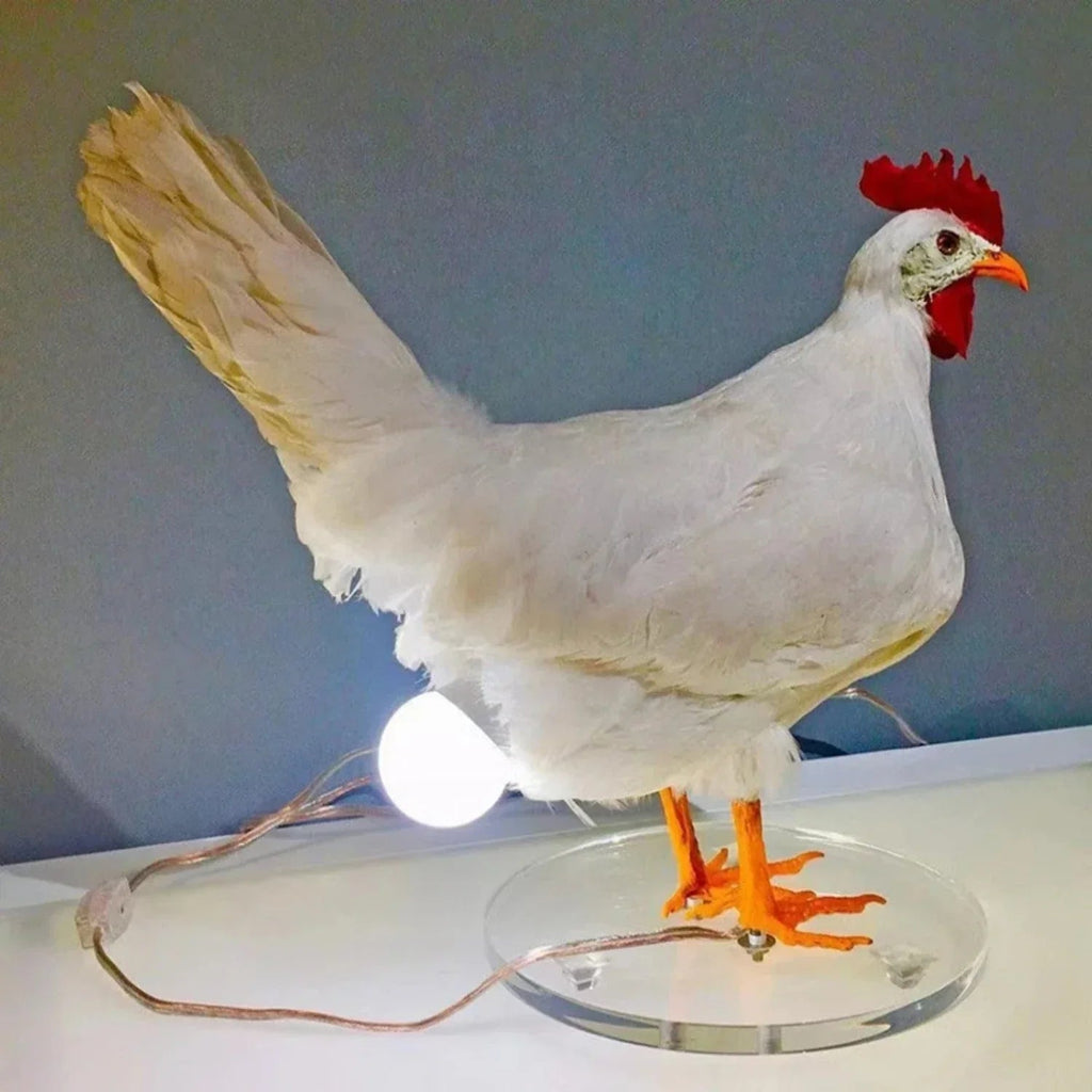 Farmhouse Chicken Table Lamp