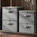 Foldora Storage Box | Foldable & Space-Saving | With Zipper Lid