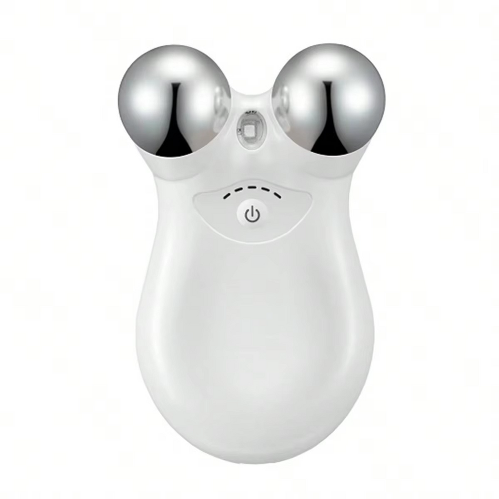 Dual-Head RF & EMS Microcurrent Facial Rejuvenation Device
