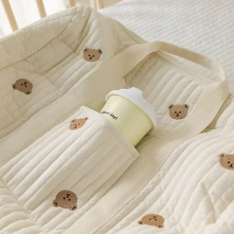 Versatile Mommy Travel Tote - Diaper, Nappy, and Essentials Organizer Bag