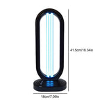 Purevia UV-C Disinfection Lamp | 38W | With Remote Control & 3 Timer Levels | UV + Ozone | 41.5 × 18 cm
