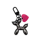 Balloon dog keychain
