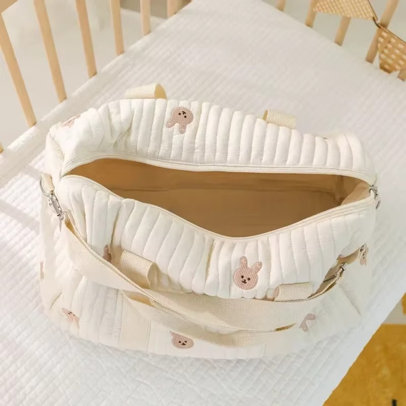 Versatile Mommy Travel Tote - Diaper, Nappy, and Essentials Organizer Bag