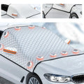 Magnetic Car Windshield Cover FrostGuard Max | Winter Ice Protection & Summer UV Protection | Waterproof & Easy to Attach