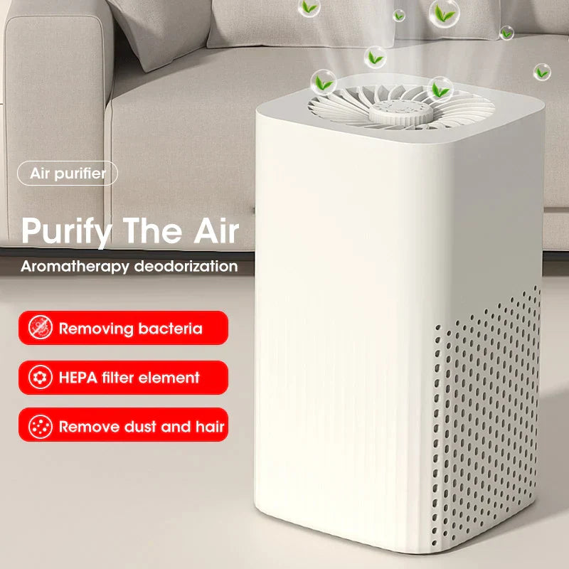 Compact air purifier with HEPA filter - BreezeMini