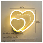 HeartGlow Wall Lamp - Modern LED Lighting