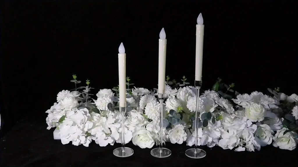 LumenAcry Acrylic Candle Holder Set (3-piece)