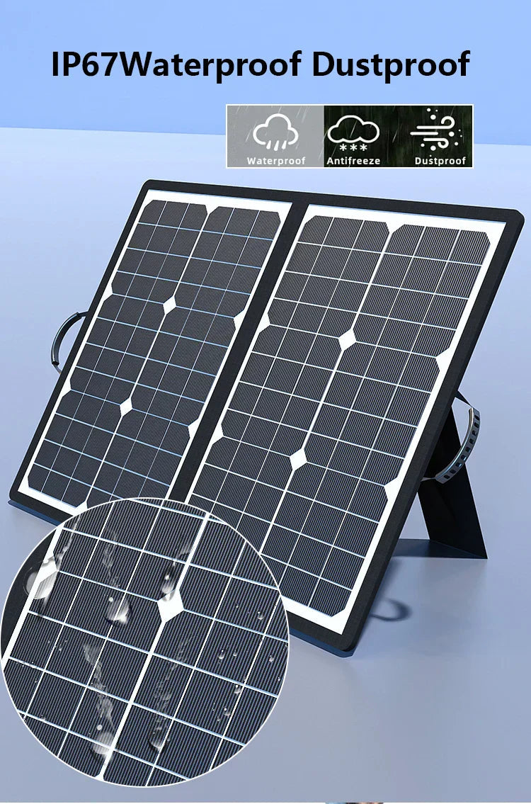 Suncraft ProCharge | Foldable Solar Panel | 1000W | MPPT & USB-C Power