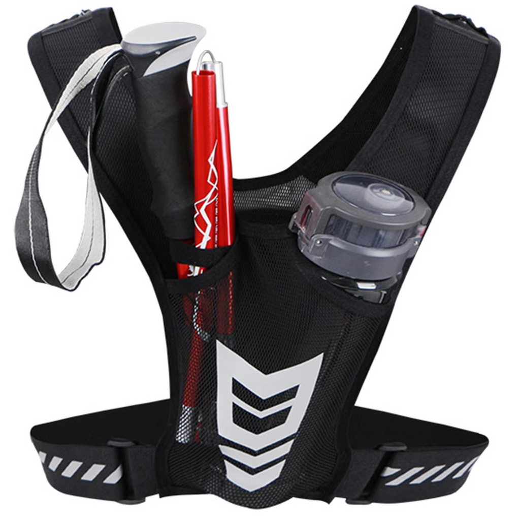 Ultra Light Running Vest with Phone Pocket and Hydration Bottle Holder for Outdoor Sports
